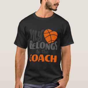Mijn hart behoort tot de ondersteuning van de Bask T-shirt