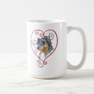 Mijn hart behoort tot een Engelse Shepherd Koffiemok