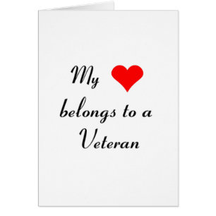 "Mijn hart behoort tot een veteraan"