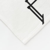 Mijn hart behoort tot Gymnastics Fleece Blanket (Hoek)