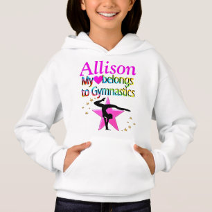 MIJN HART BEHOORT TOT GYMNASTIEK CUSTOM SWEAT SHIR