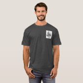 Mijn hart behoort tot het T-shirt II van de Railro (Voorkant volledig)