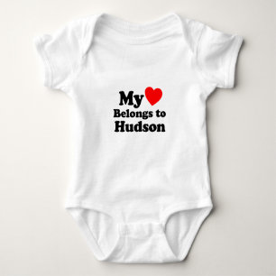 Mijn hart behoort tot Hudson Romper