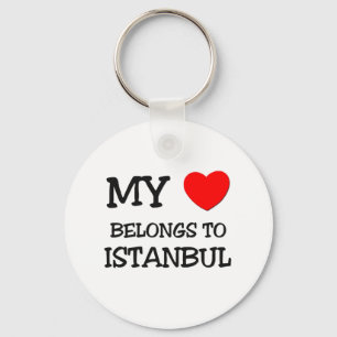Mijn hart behoort tot ISTANBUL Sleutelhanger