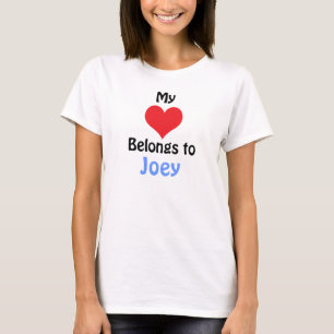 Mijn hart behoort tot Joey T-shirt