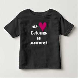 Mijn Hart behoort tot Mama Kinder Shirts