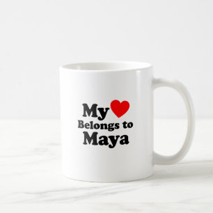 Mijn hart behoort tot Maya Koffiemok