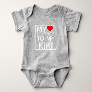 Mijn hart behoort tot mijn NAAM Romper