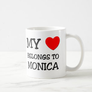 Mijn hart behoort tot MONICA Koffiemok