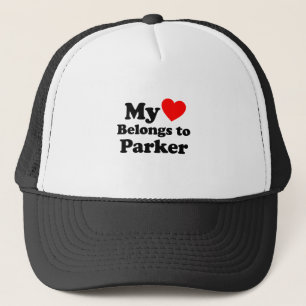 Mijn hart behoort tot Parker Trucker Pet