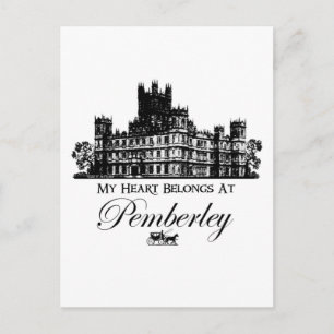 Mijn hart behoort tot Pemberley Briefkaart