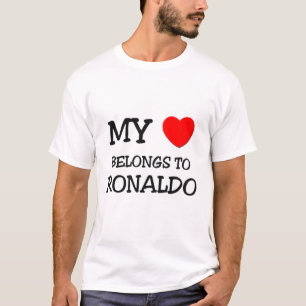 Mijn hart behoort tot Ronaldo T-shirt