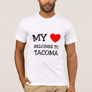 Mijn hart behoort tot TACOMA T-shirt