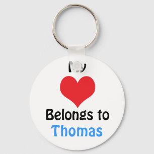Mijn hart behoort tot Thomas Sleutelhanger