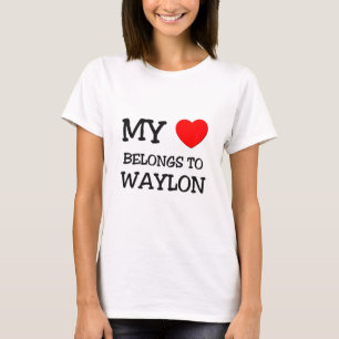 Mijn hart behoort tot Waylon T-shirt