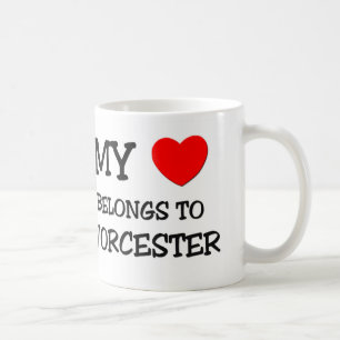 Mijn hart behoort tot WORCESTER Koffiemok