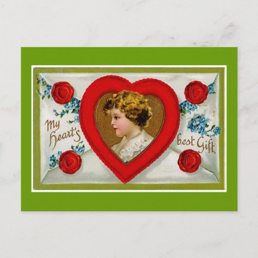 Mijn hart Beste cadeau Feestdagenkaart (Voorkant)