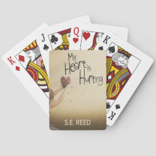 Mijn hart doet pijn pokerkaarten