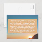 Mijn hart gaat uit naar jou briefkaart (Voorkant / Achterkant)