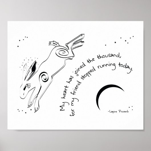 MIJN HART HEEFT DE DUIZENDEN GEBRACHT POSTER (Voorkant)