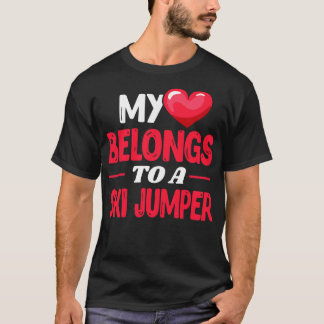 Mijn hart hoort bij Ski Jumper T-shirt