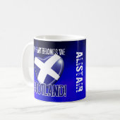 Mijn hart hoort bij Tae SCOTLAND Koffiemok (Voorkant links)