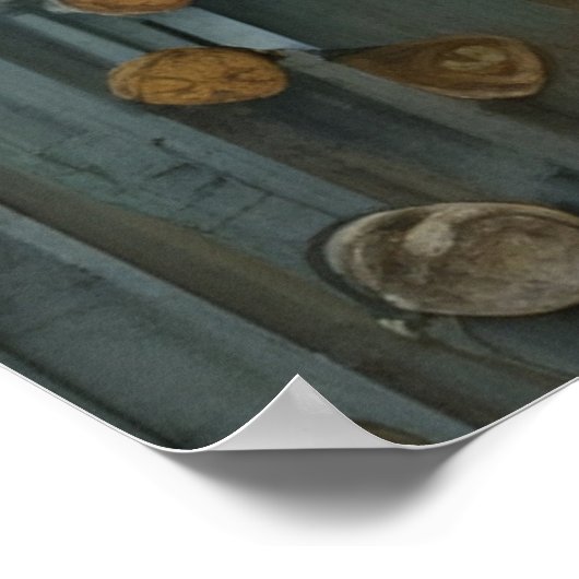 Mijn hart in mijn handen houden poster (Hoek)