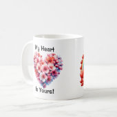 Mijn hart is de jouwe Mok (Voorkant links)