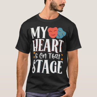 Mijn Hart Is Op Dat Podium T-shirt