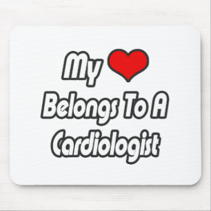 Mijn hart is van een cardioloog muismat