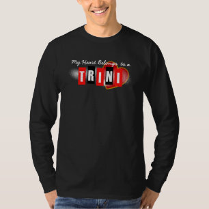 Mijn hart is van een Trini T-shirt