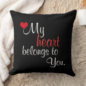 Mijn hart is van jou. kussen (Deken)