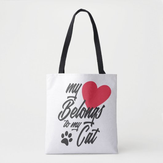 Mijn hart is van mijn Valentijn | Tote bag (Voorkant)