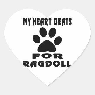 Mijn hart klopt voor RAGDOLL Sticker