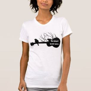 Mijn hart leeft hier. t-shirt