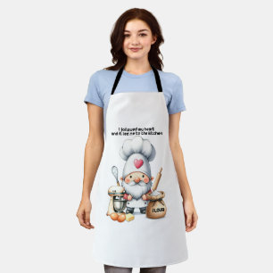 Mijn hart leidde me naar de keuken schort