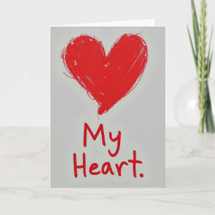 Mijn Hart Liefdeskaart Kaart