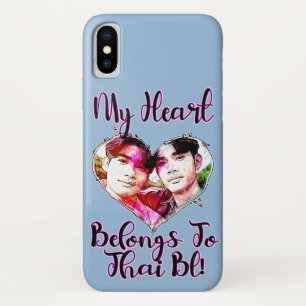 Mijn hart ligt bij Thai BL iPhone X Hoesje