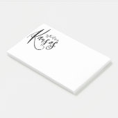 Mijn hart ligt in Kansas Jumbo Post Post-it® Notes (Schuin)