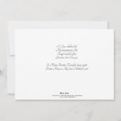 Mijn hart neemt je eerste communie waar kaart (Achterkant)