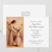 Mijn hart neemt je eerste communie waar kaart (Voorkant / Achterkant)