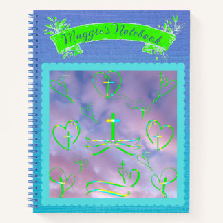 Mijn hart Notitieboek kruisen