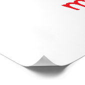 Mijn hart poster (Hoek)