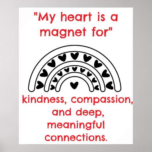 Mijn hart poster (Voorkant)