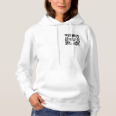 Mijn hart scannen hoodie (Voorkant)