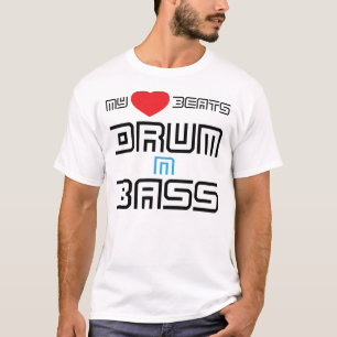 Mijn hart slaat drum in de tas t-shirt