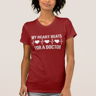Mijn hart slaat voor een dokter t-shirt