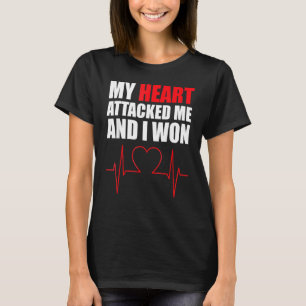 Mijn hart viel me aan t-shirt