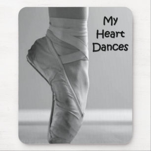 MIJN HARTDANCES BALLERINA SCHOONT MOUSEPAD MUISMAT