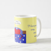 Mijn hartdromen van jullie: koffiemok (Voorkant rechts)